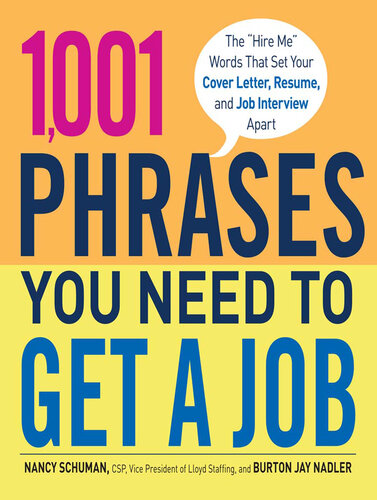 1,001 Phrases You Need to Get a Job