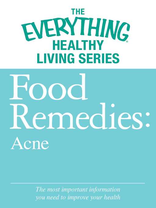 Food Remedies--Acne