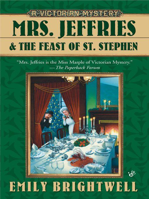 Mrs. Jeffries and the Feast of St. Stephen