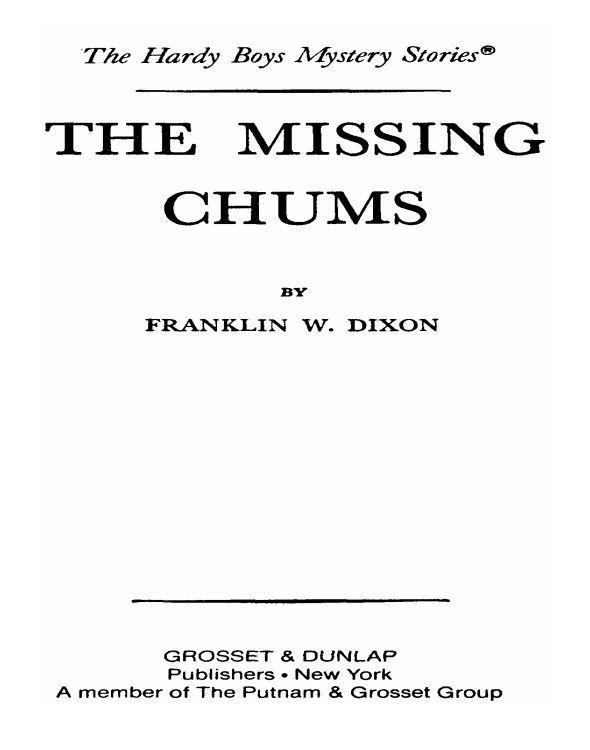 The Missing Chums