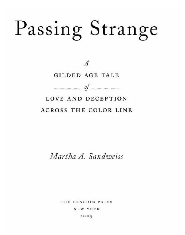 Passing Strange