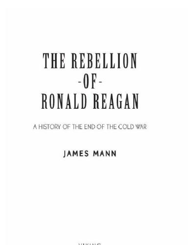 The Rebellion of Ronald Reagan