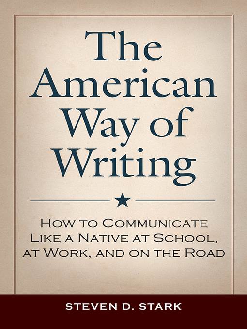 The American Way of Writing