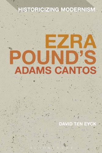 Ezra Pound's Adams Cantos