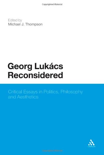 Georg Lukacs Reconsidered