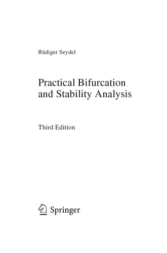 Practical Bifurcation and Stability Analysis