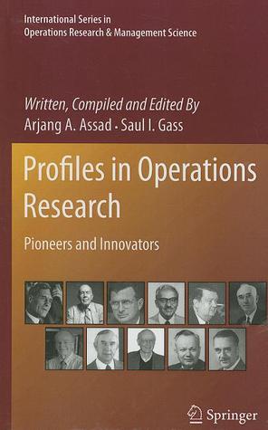 Profiles in Operations Research