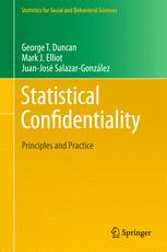 Statistical confidentiality : principles and practice