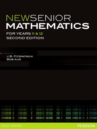 New senior mathematics for years 11 & 12