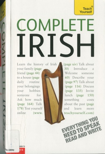 Complete Irish (Teach Yourself)