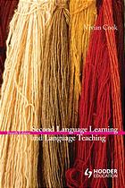 Second Language Learning and Language Teaching