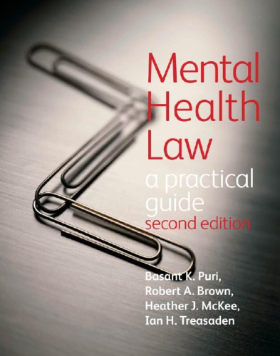 Mental Health Law 2ea Practical Guide