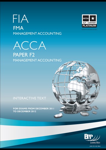 Fia - Foundations in Management Accounting Fma