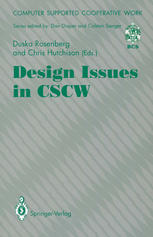 Design Issues in CSCW.