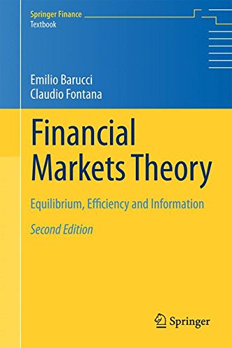 Financial markets theory : equilibrium, efficiency and information