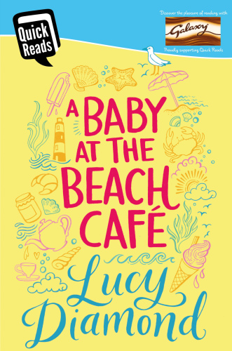 A baby at the beach cafe