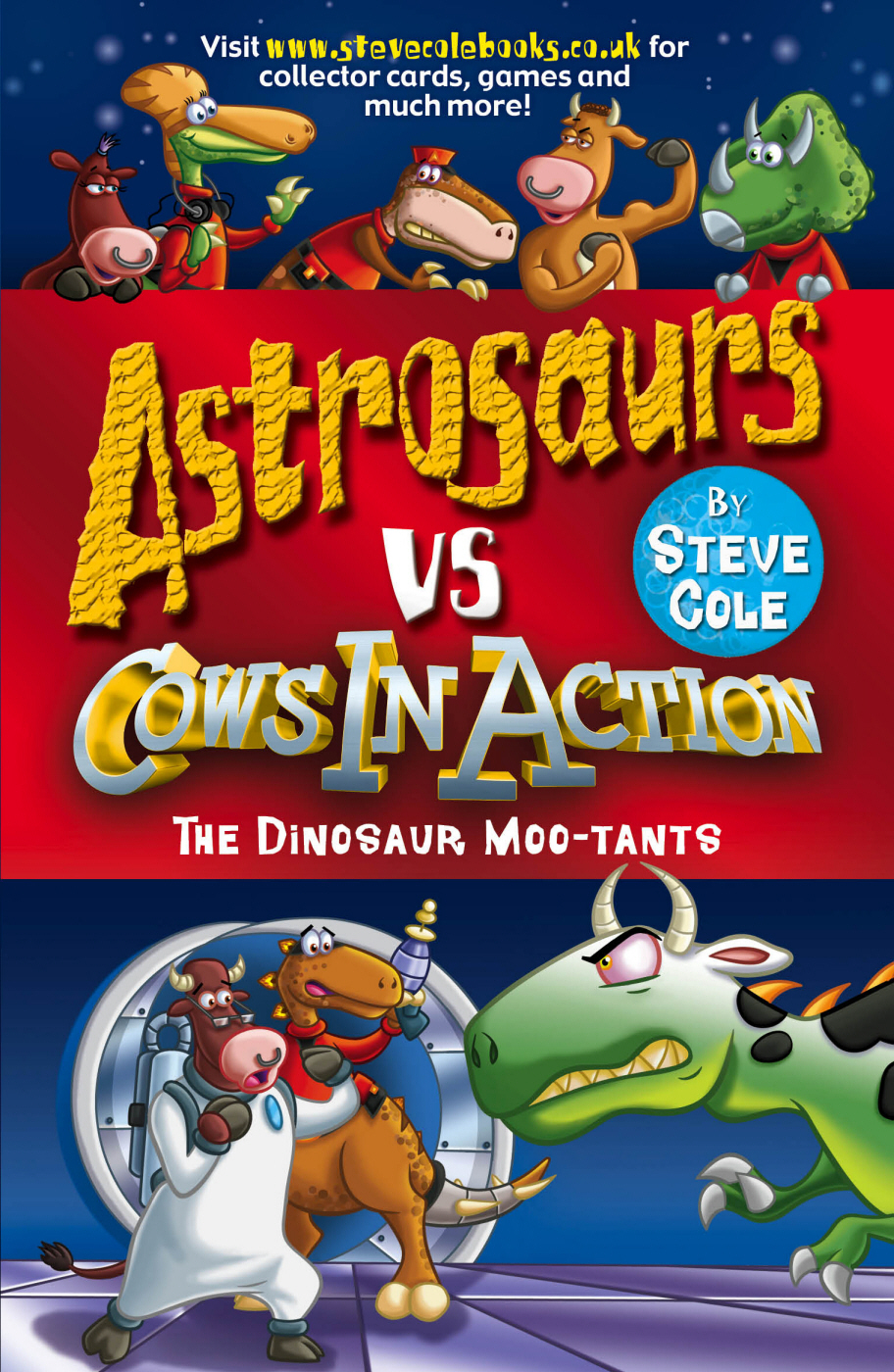 The Dinosaur Moo-Tants (Astrosaurs Vs Cows In Action)