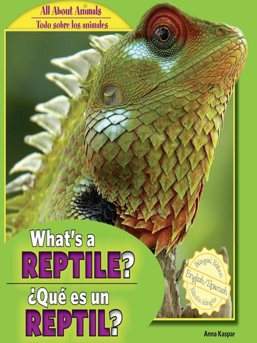 What's a Reptile? / ¿Qué es un reptil?