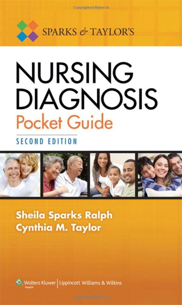 Sparks &amp; Taylor's Nursing Diagnosis Pocket Guide