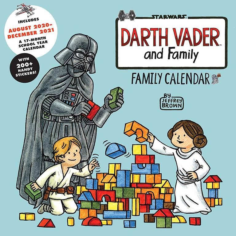 Darth Vader &amp; Family 2021 Family Calendar
