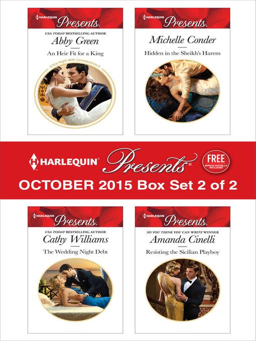 Harlequin Presents October 2015, Box Set 2 of 2