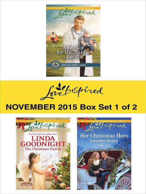 Love Inspired November 2015, Box Set 1 of 2