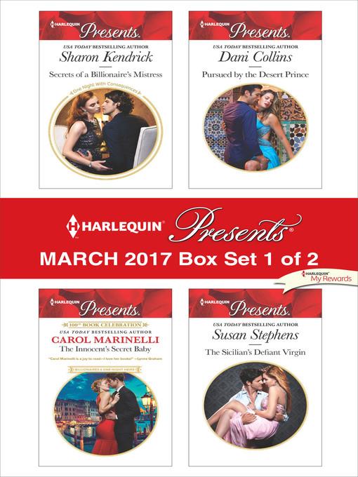 Harlequin Presents March 2017, Box Set 1 of 2