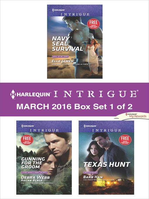 Harlequin Intrigue March 2016, Box Set 1 of 2