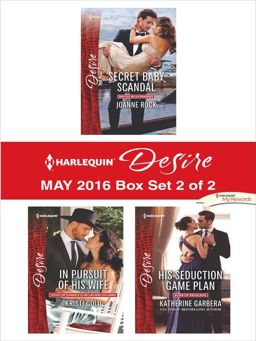 Harlequin Desire May 2016, Box Set 2 of 2