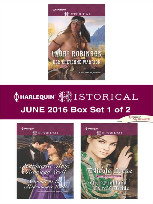 Harlequin Historical June 2016, Box Set 1 of 2