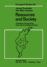 Resources and Society : a Systems Ecology Study of the Island of Gotland, Sweden.