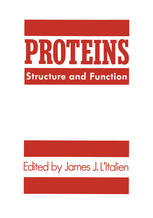 Proteins : Structure and Function.