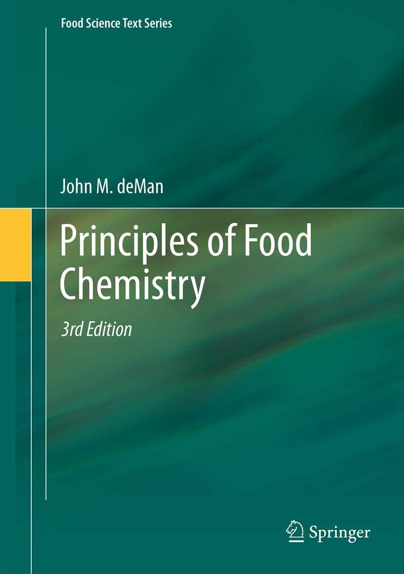 Principles of Food Chemistry