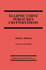 Elliptic Curve Public Key Cryptosystems