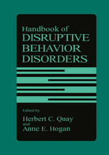 Handbook of disruptive behavior disorders