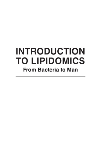 Introduction to Lipidomics