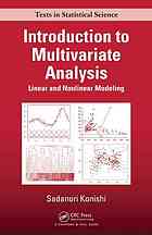 Introduction to Multivariate Analysis