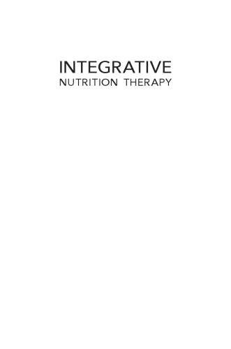 Integrative Nutrition Therapy