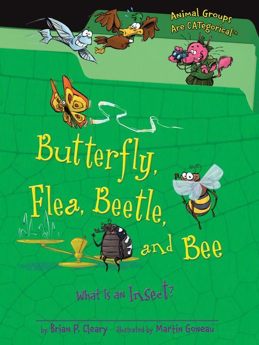 Butterfly, Flea, Beetle, and Bee