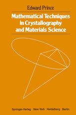 Mathematical Techniques in Crystallography and Materials Science