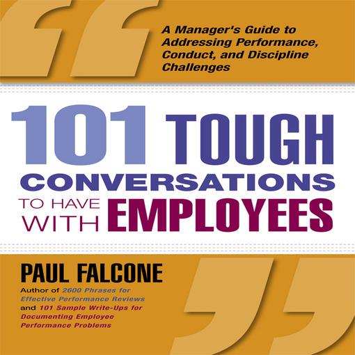 101 Tough Conversations to Have With Employees