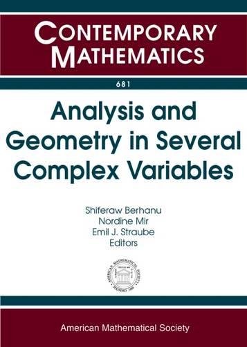 Analysis and Geometry in Several Complex Variables