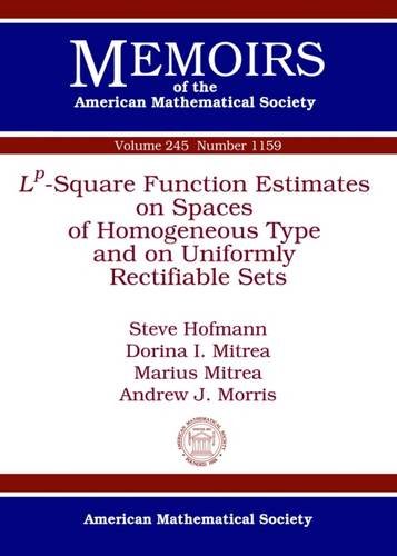 LP-Square Function Estimates on Spaces of Homogeneous Type and on Uniformly Rectifiable Sets