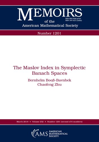 The Maslov Index in Symplectic Banach Spaces