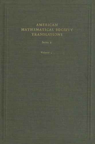 American Mathematical Society translations. Series 2, volume 6, Five papers on algebra and group theory