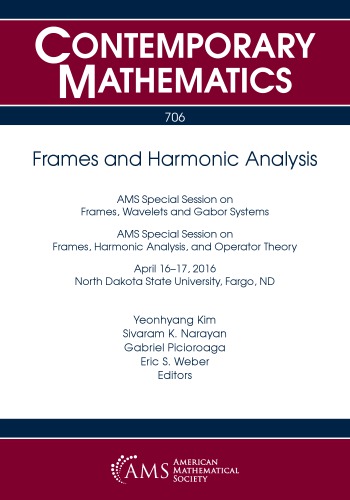 Frames and Harmonic Analysis