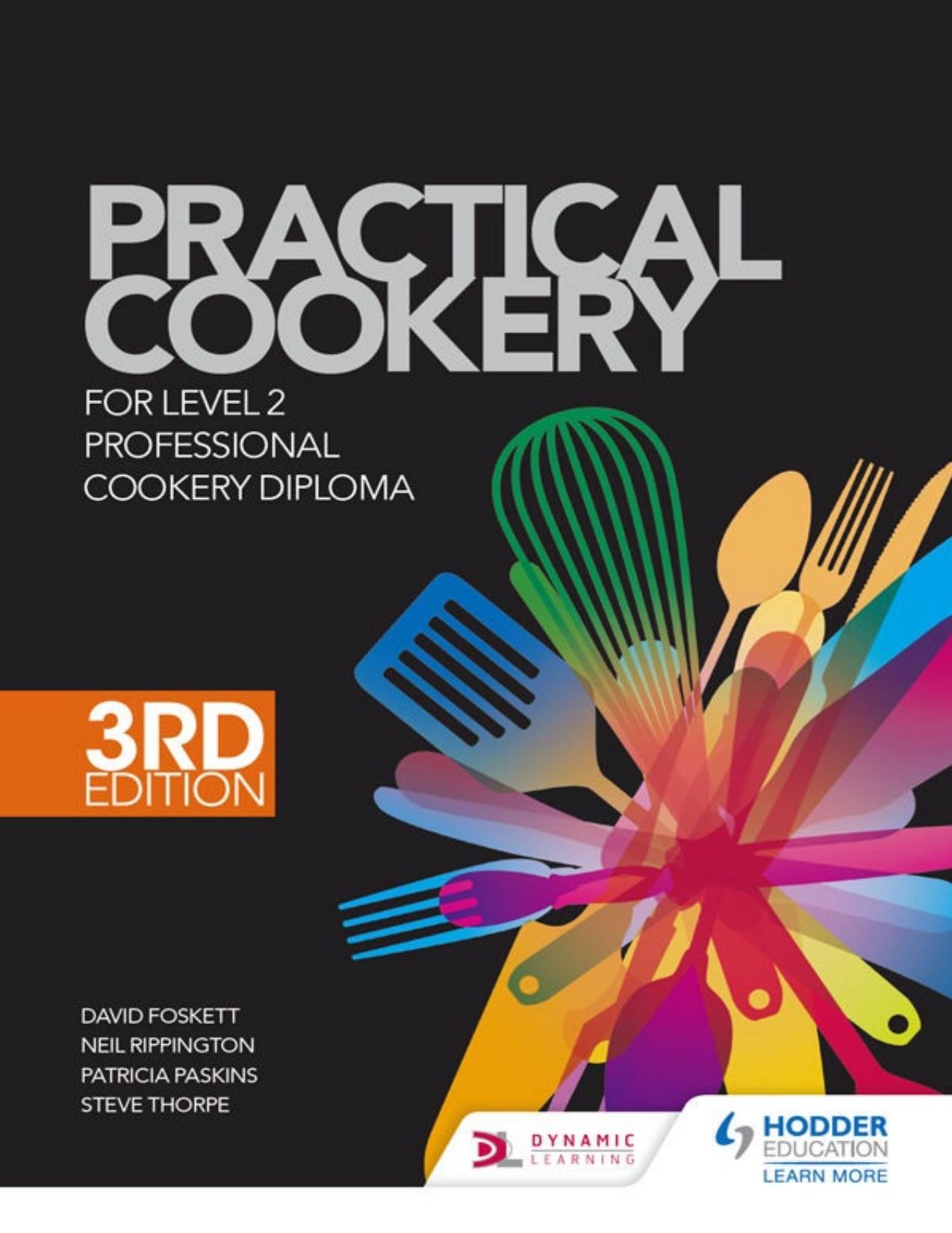 Practical Cookery for the Level 2 Professional Cookery Diploma, 3rd Edition