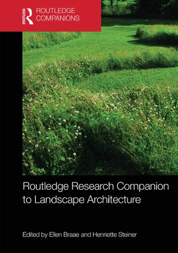 Routledge Research Companion to Landscape Architecture