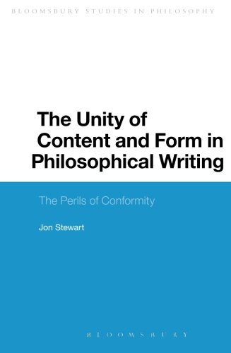 The Unity of Content and Form in Philosophical Writing