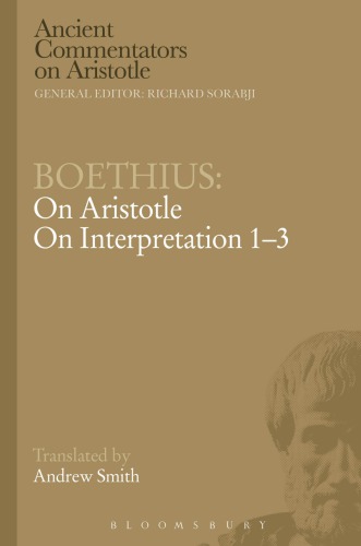 On Aristotle on Interpretation 4-6